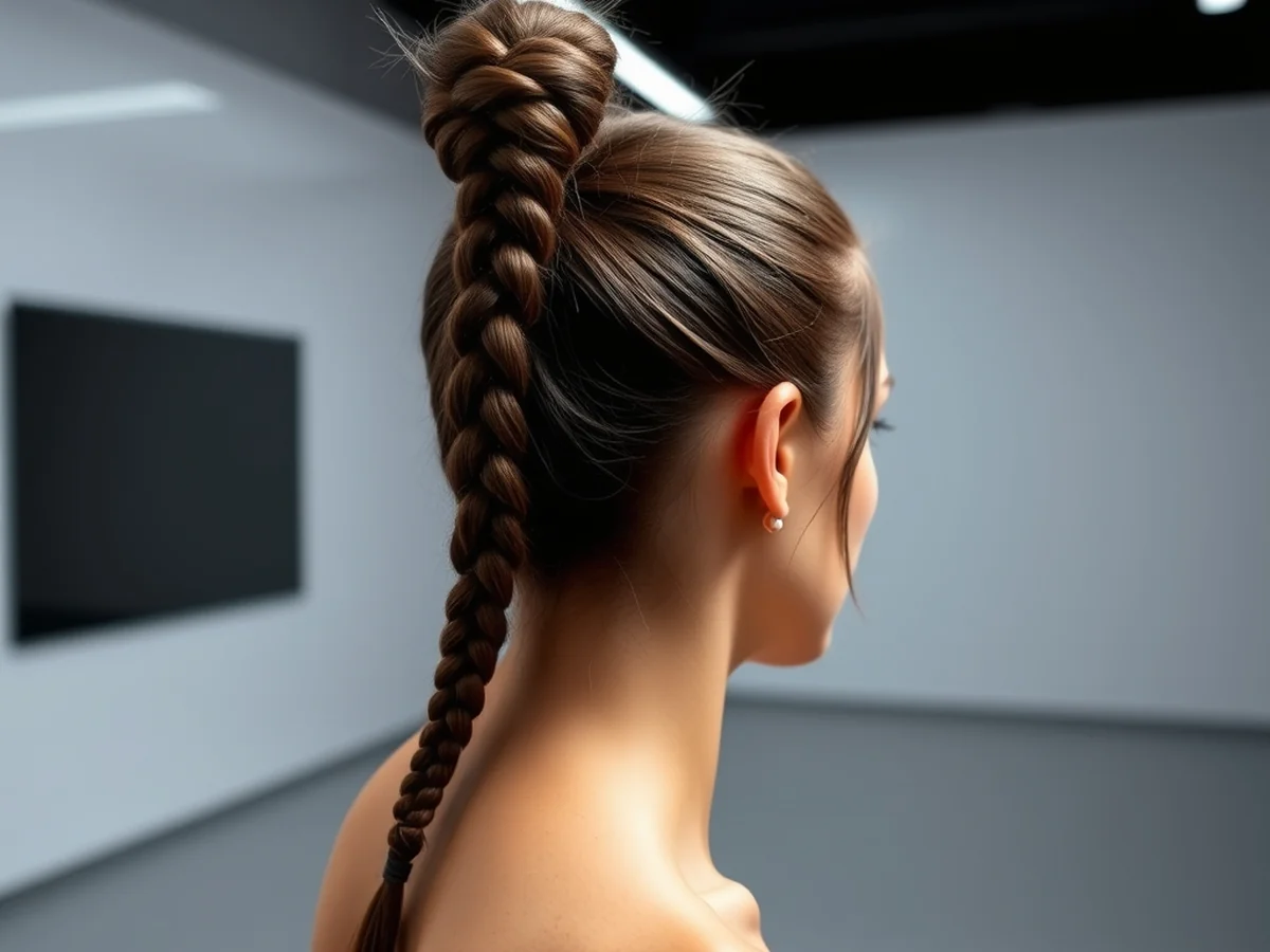 Braided Ponytail Styles - women braids hairstyle