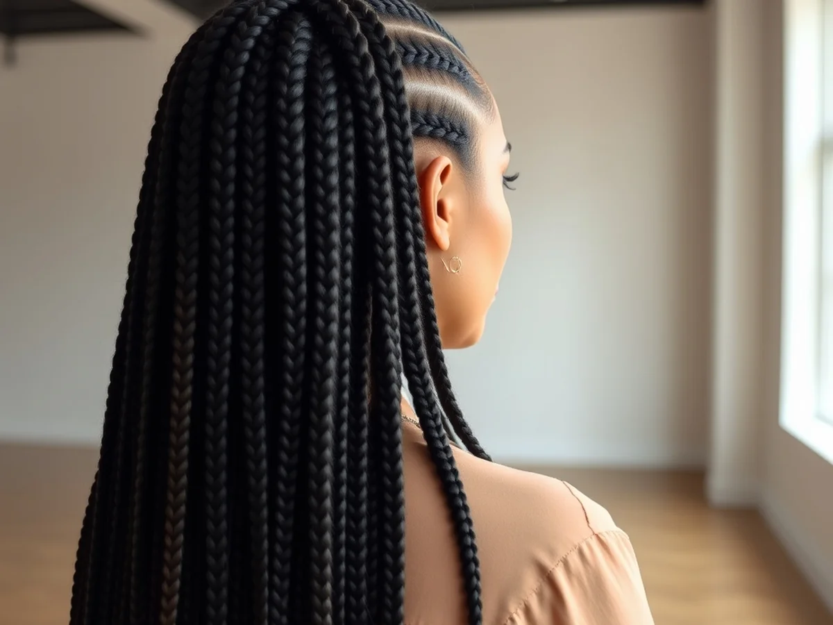 Braids For Long Hair - women braids hairstyle