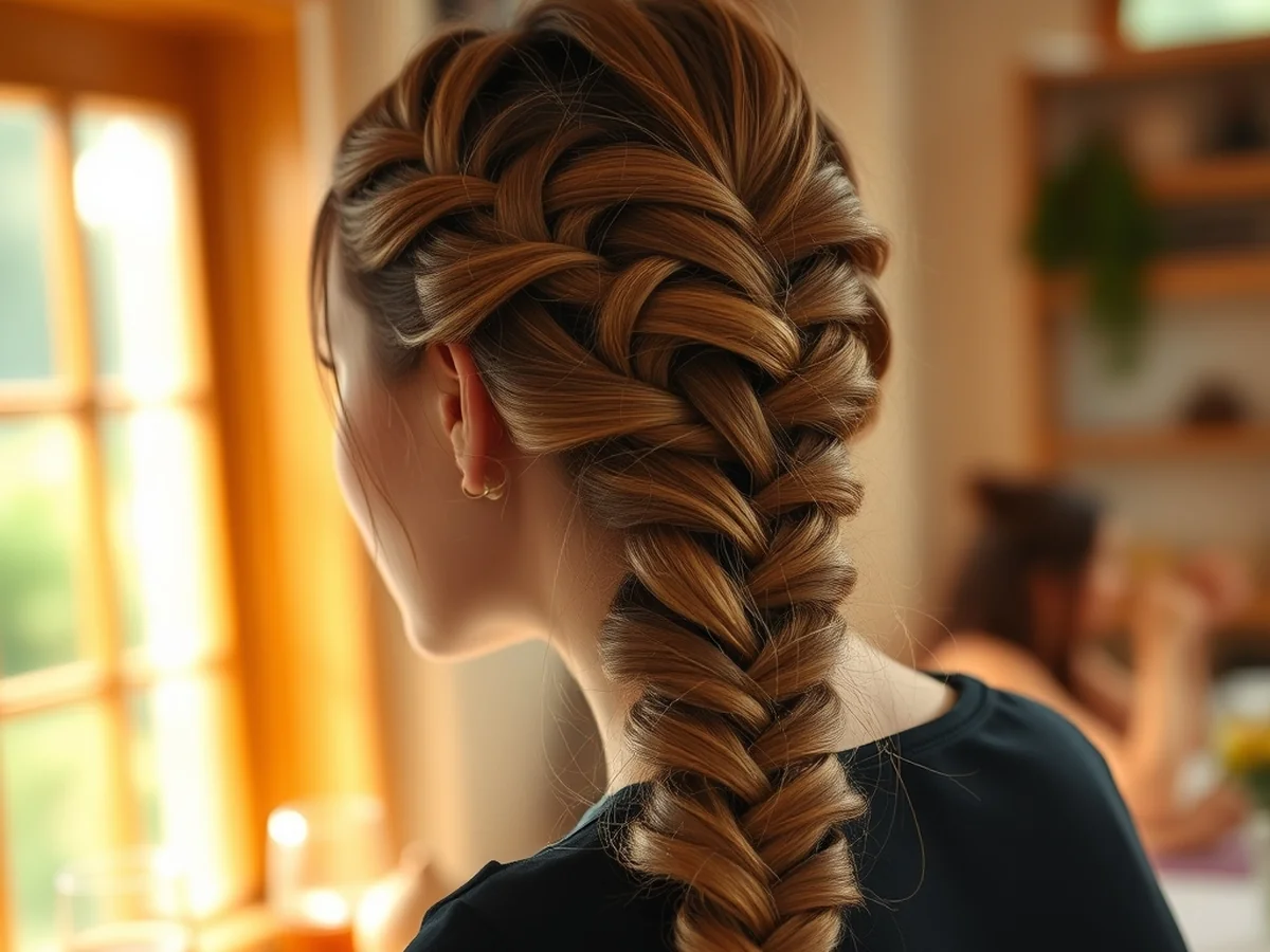 Fishtail Braid Ideas - women braids hairstyle