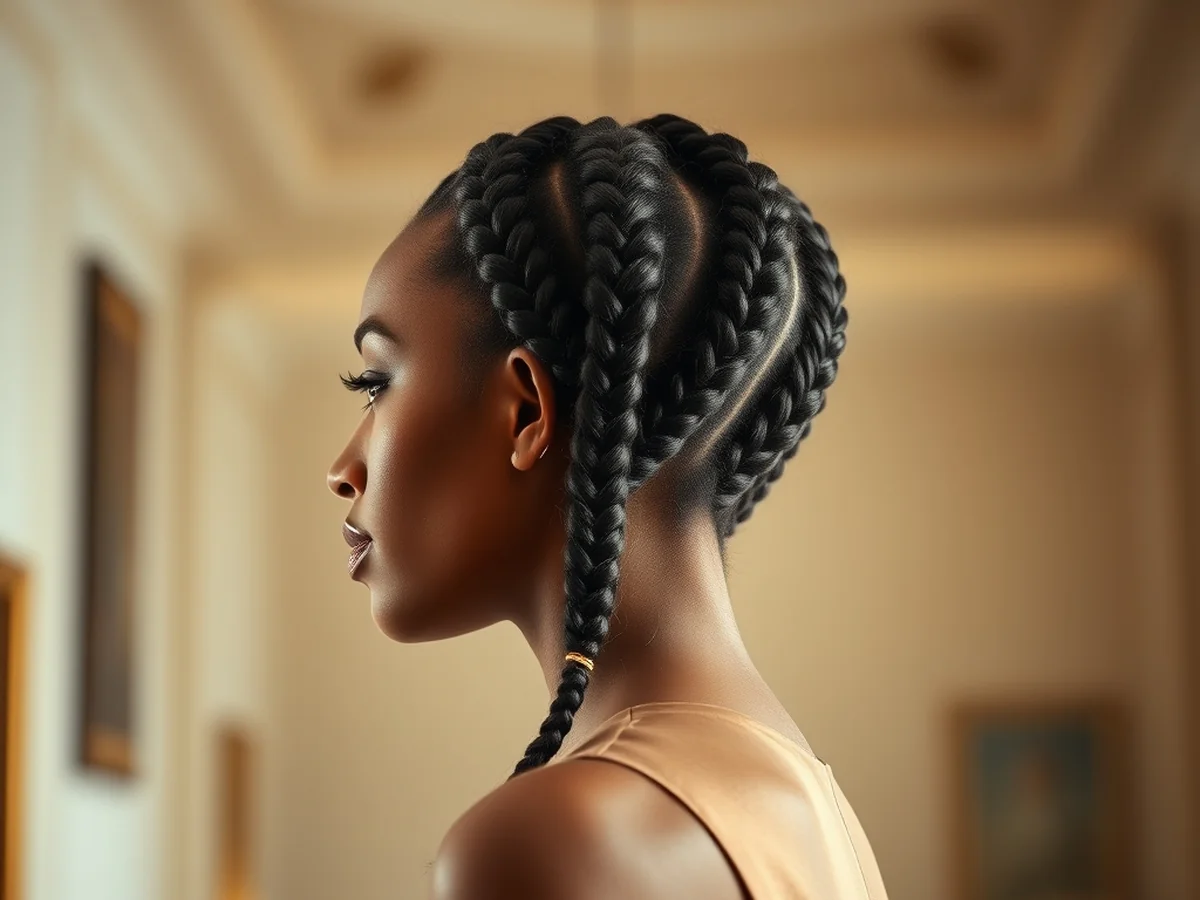 Sophisticated Braided Styles - women braids hairstyle