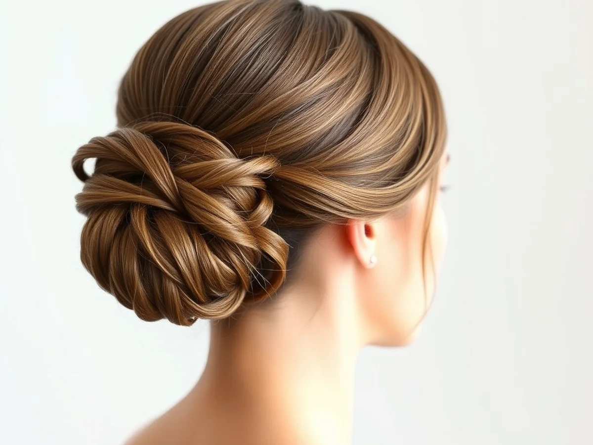 Elegant Bridesmaid Updos - women bridemaids hairstyles