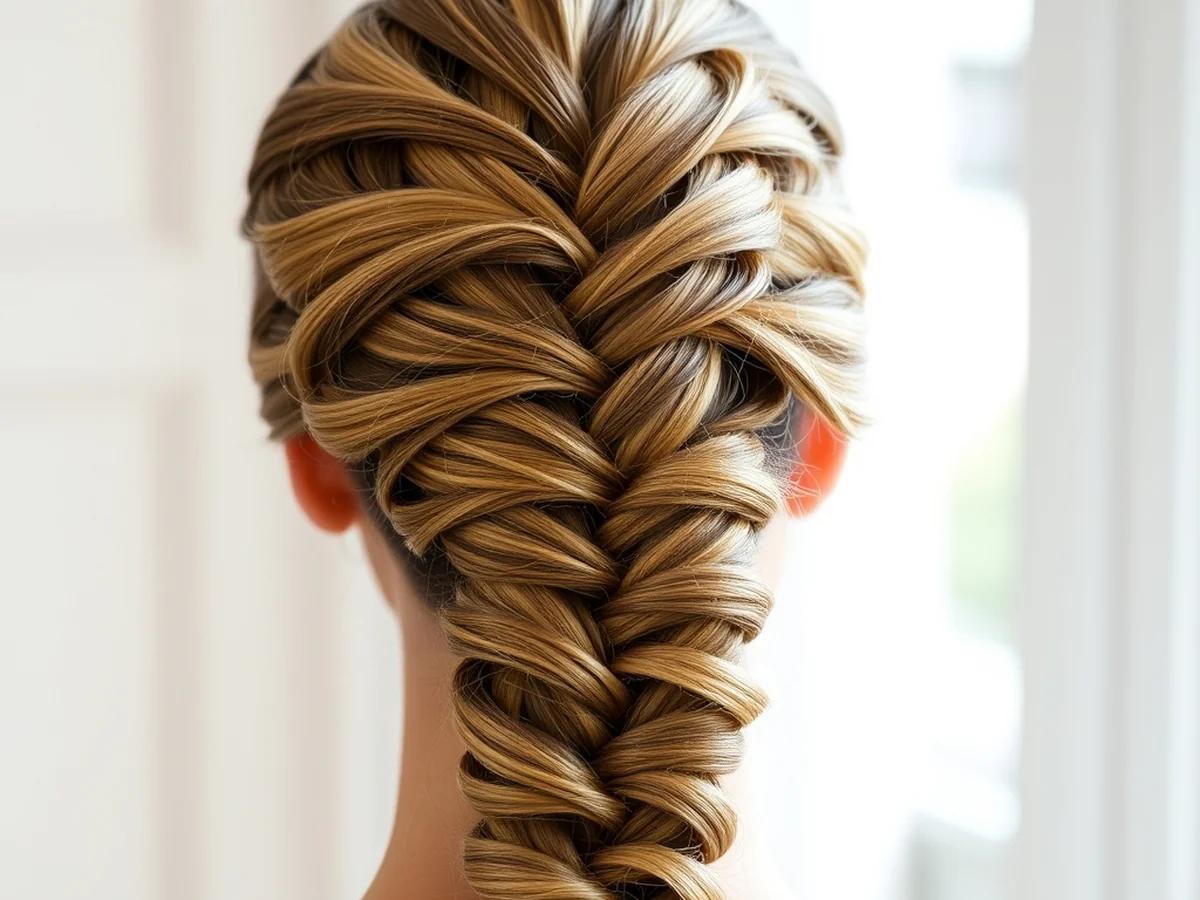 Fishtail Braid Style - women bridemaids hairstyles