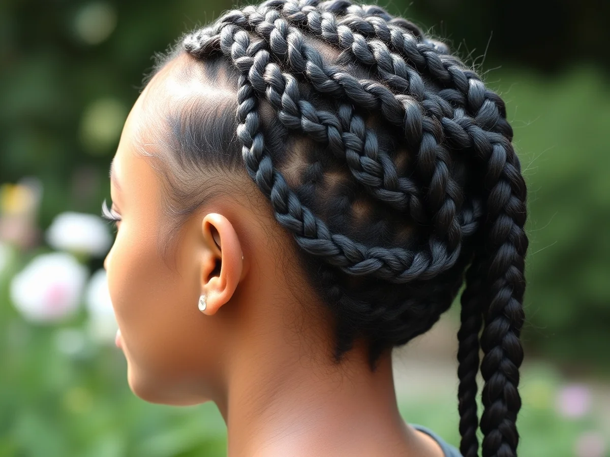 Woven Crown Braid - women curly hairstyles