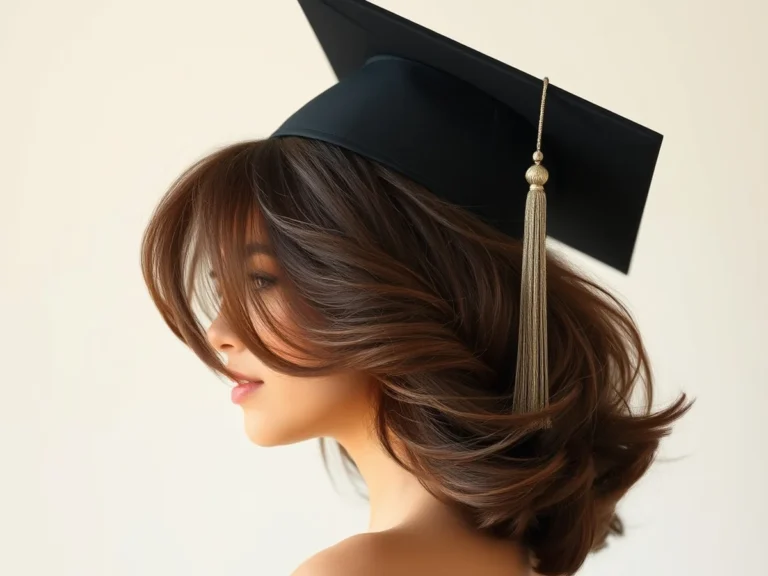 22 Women Grad Hairstyles For A Stylish Graduation - women grad hairstyles