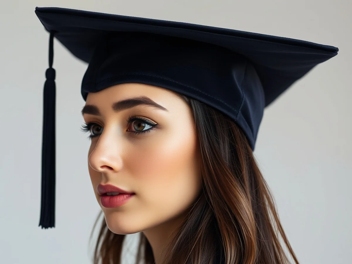 Velvet Headband Look - women grad hairstyles