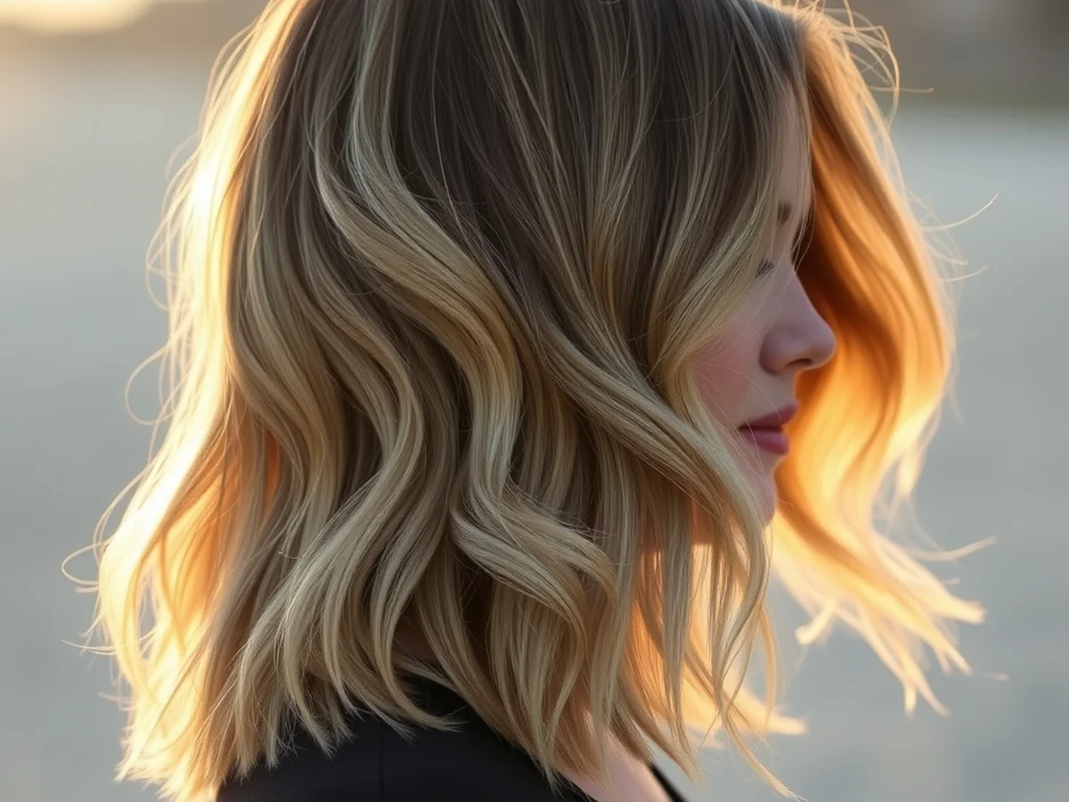 Beach Wave Lob - women hairstyles