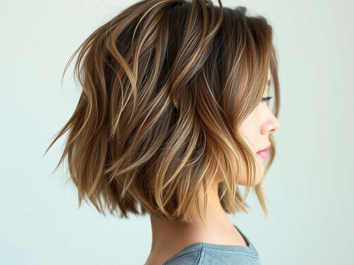 Casual Messy Lob - women hairstyles