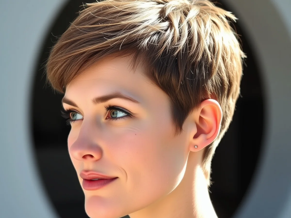 Classic Pixie Cut - women hairstyles