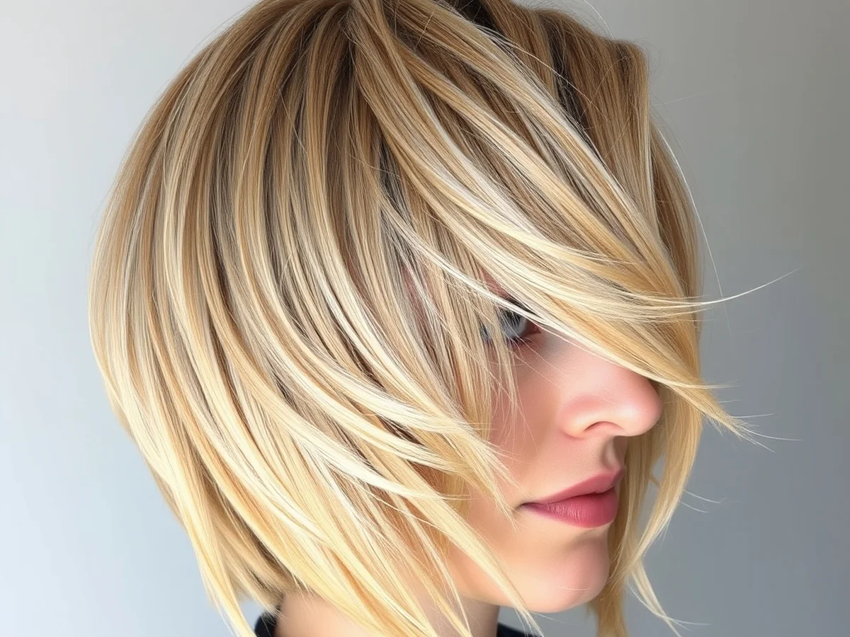 Honey Blonde Layered Cut - women hairstyles