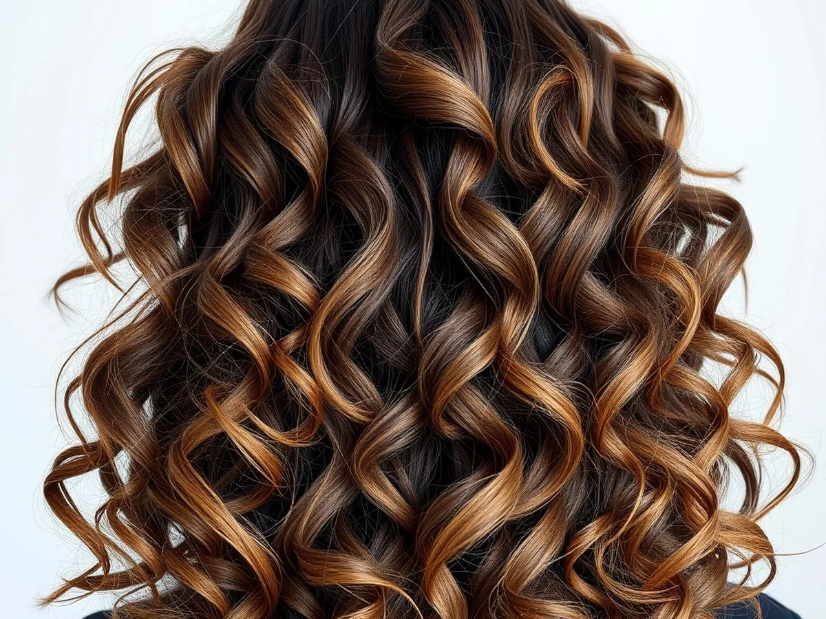 Long Curly Layers - women hairstyles