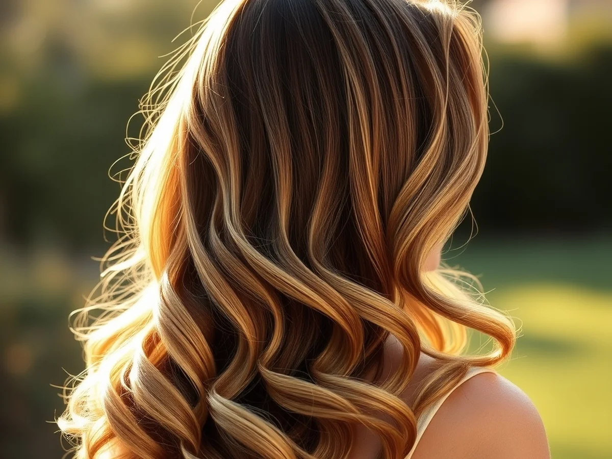 Long Layered Waves - women hairstyles