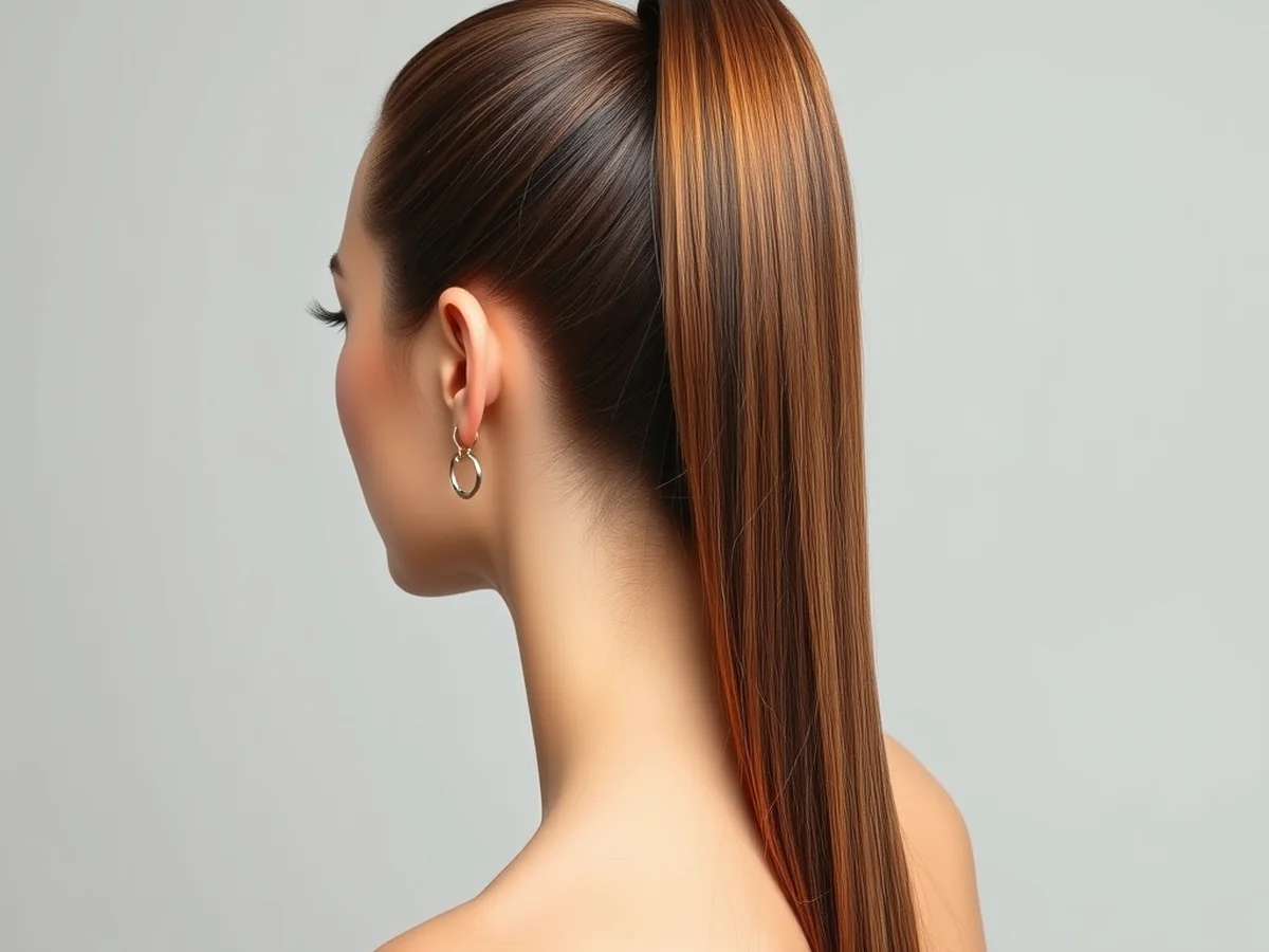Sleek High Ponytail - women hairstyles