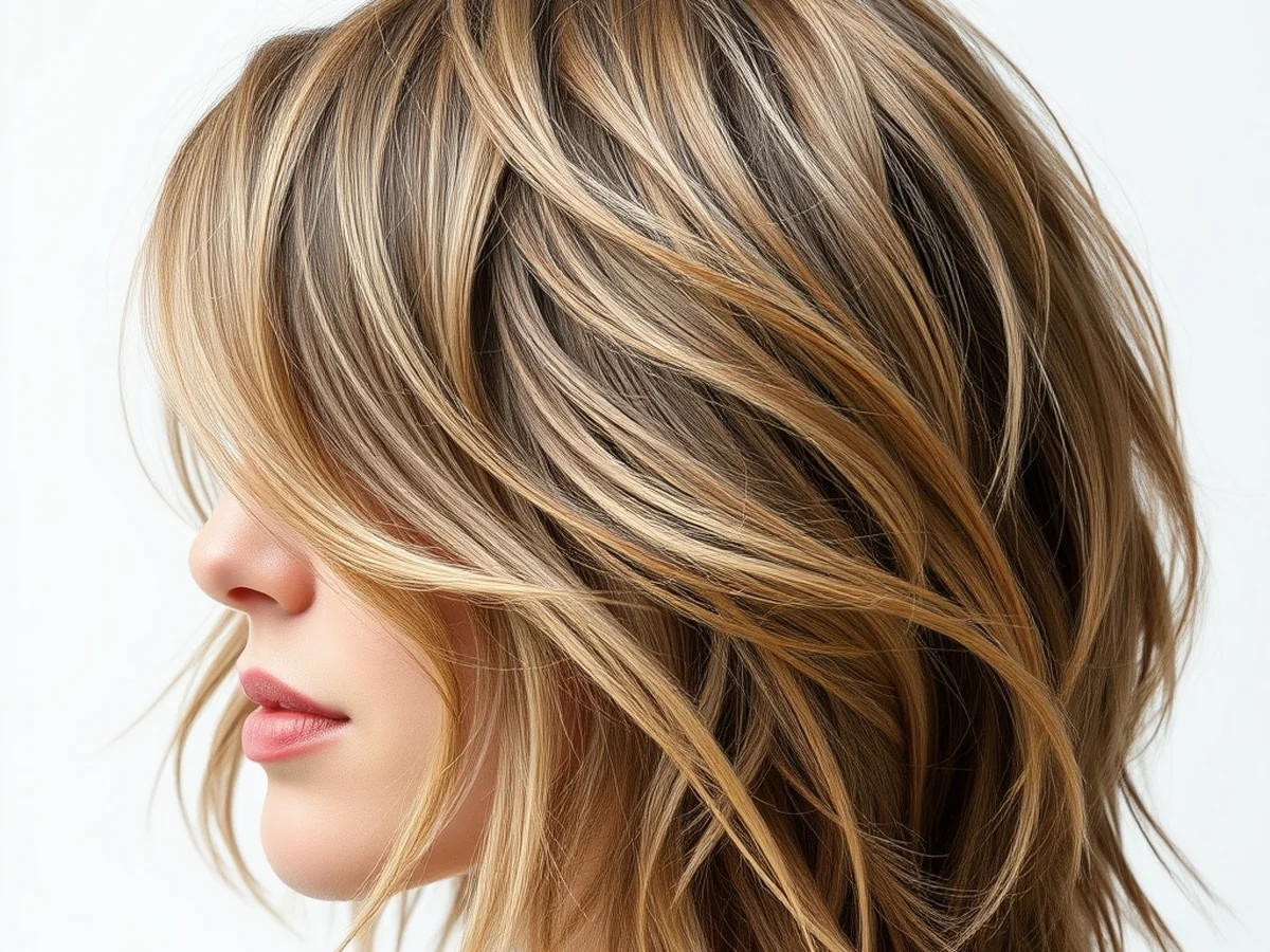 Textured Shaggy Layers - women hairstyles