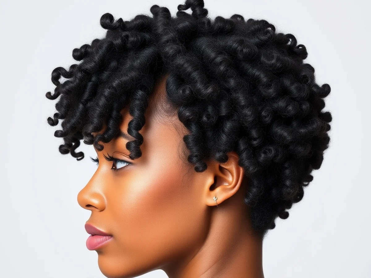 Tight Curly Crop - women hairstyles