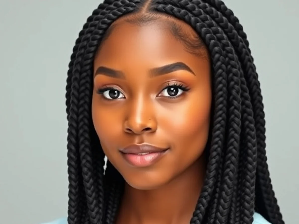 Jumbo Knotless Braids - women knotless braids