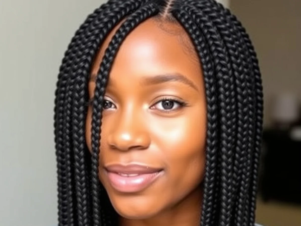 Knotless Braids For Beginners - women knotless braids
