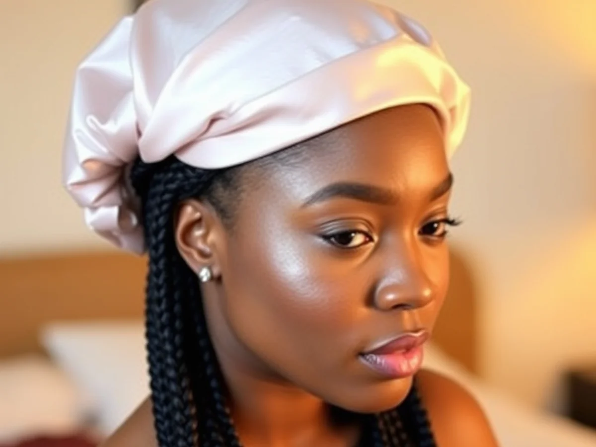 Knotless Braids Maintenance Tips - women knotless braids
