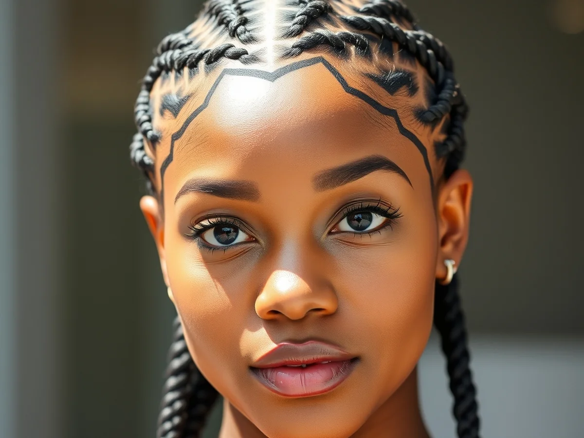 Modern Knotless Braids - women knotless braids