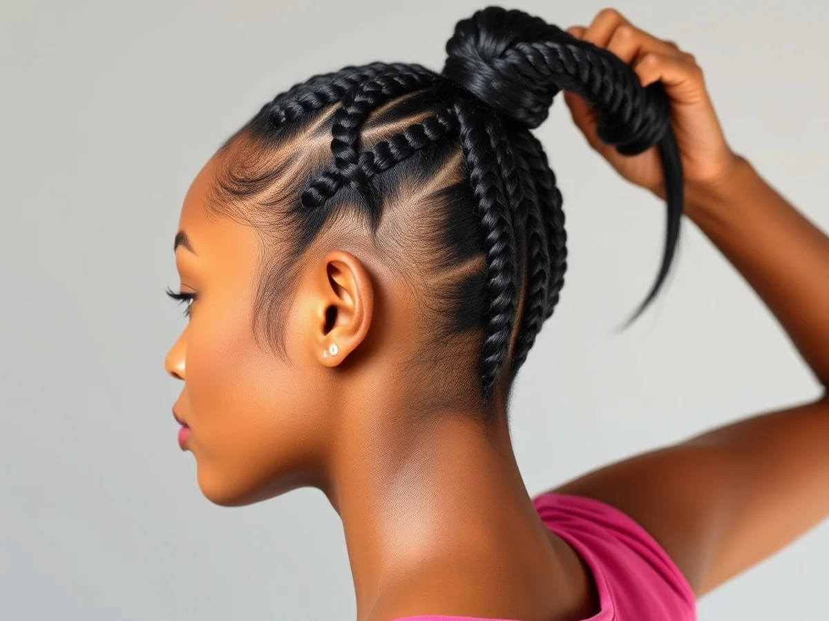 Versatile Knotless Braid Styles - women knotless braids