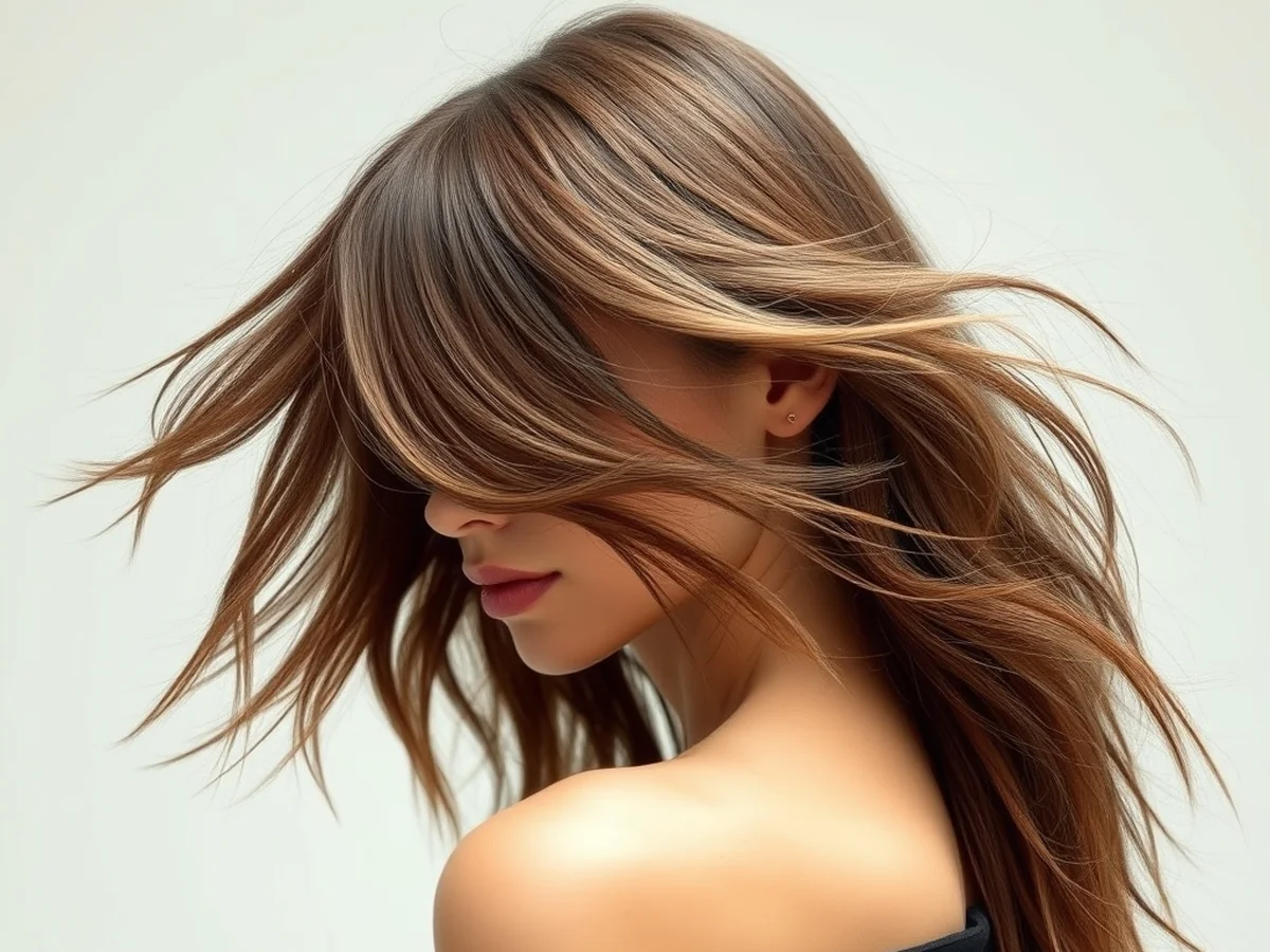 Textured Long Ends - women long hairstyle