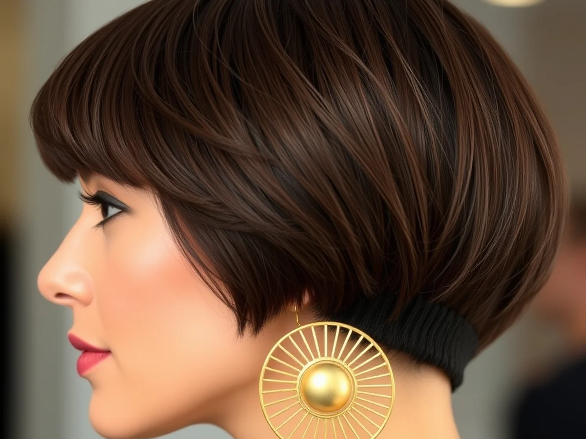 Micro Bob Accessories - women micro bob hairstyles