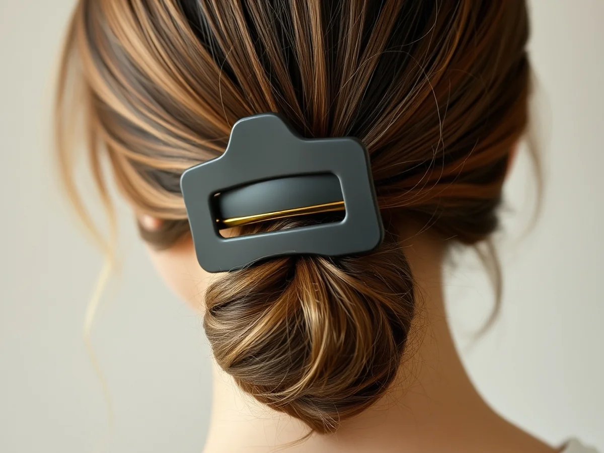 Claw Clip Ponytail - women ponytail hairstyles
