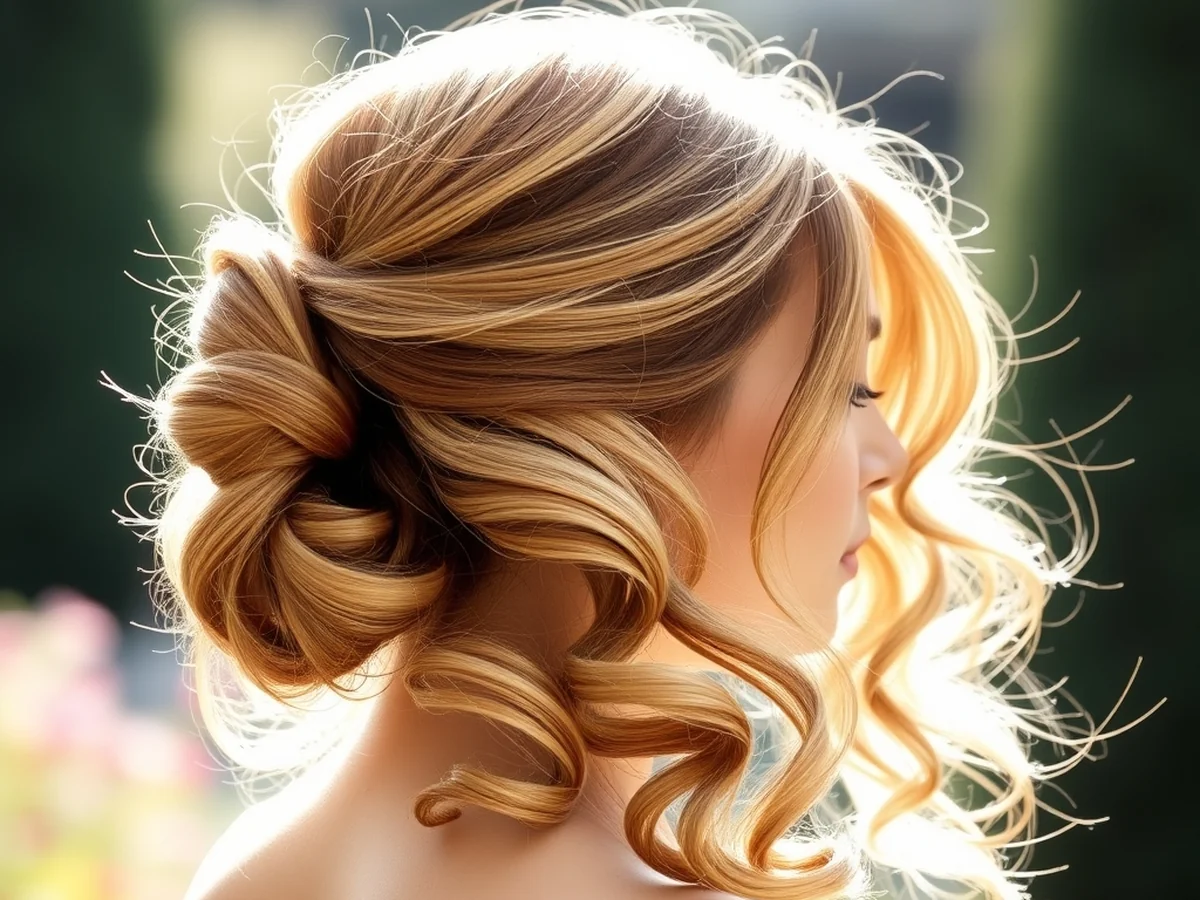 Side Swept Ponytail - women ponytail hairstyles