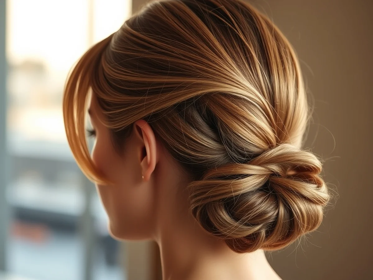 Tucked Under Ponytail - women ponytail hairstyles