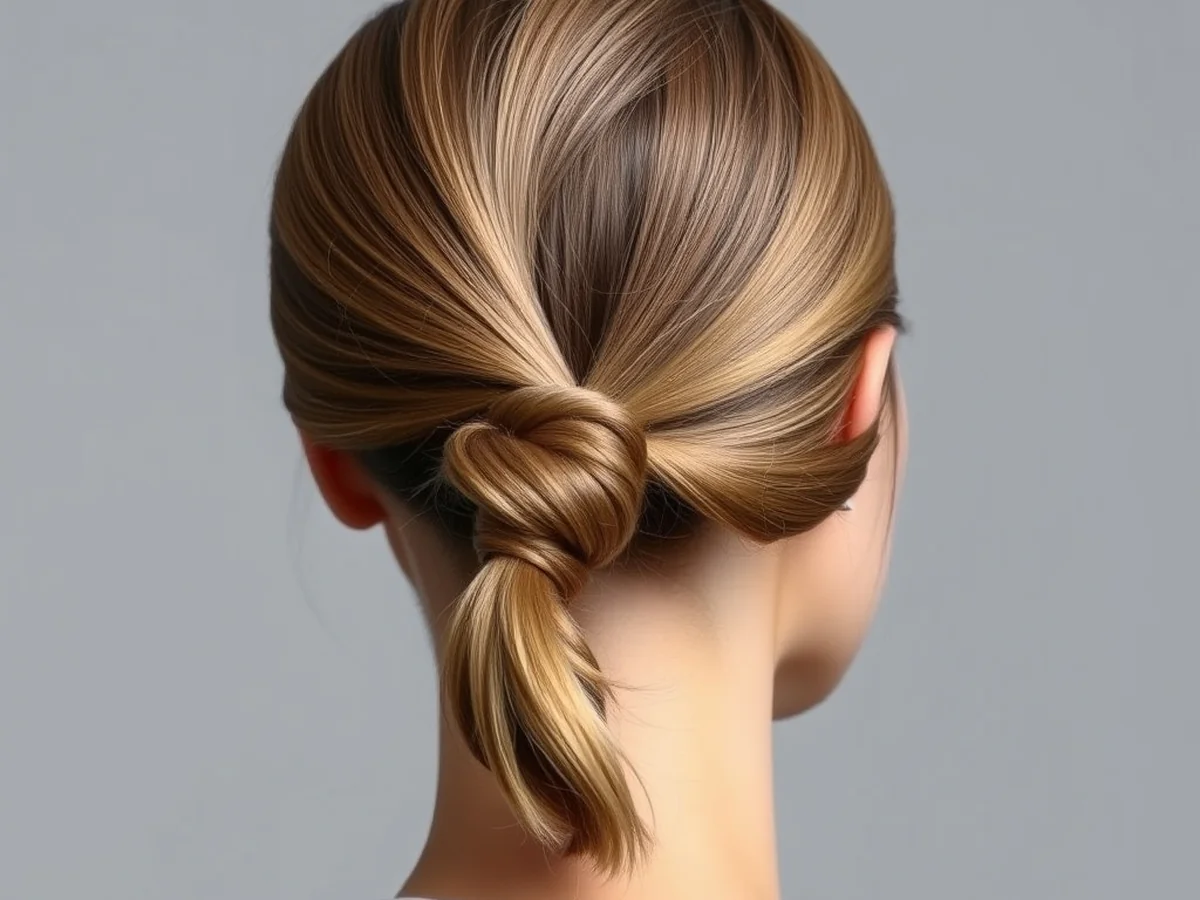 Wrapped Base Ponytail - women ponytail hairstyles