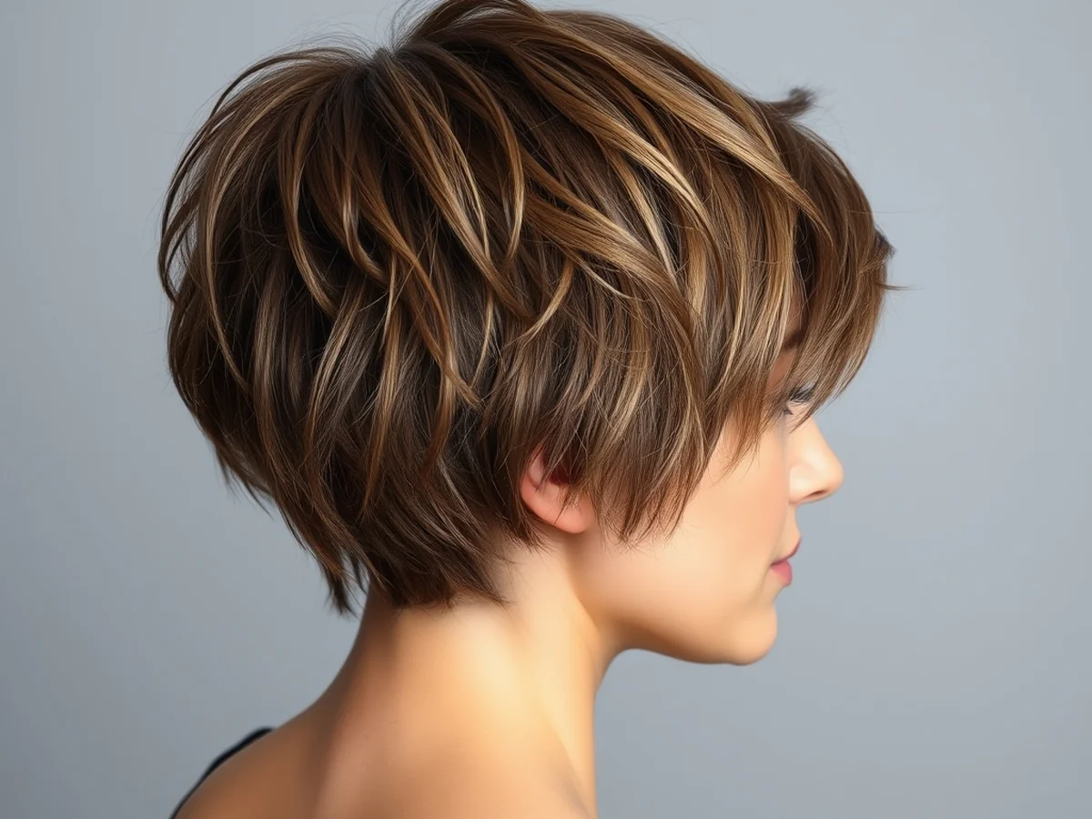 Choppy Pixie Cut - women short spiky hairstyles