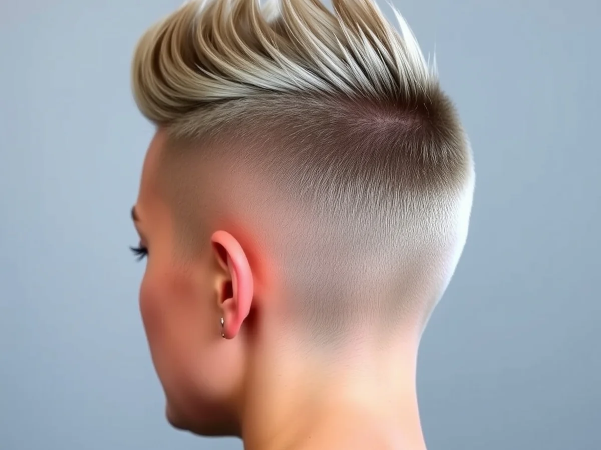 Short Spiky Undercut - women short spiky hairstyles
