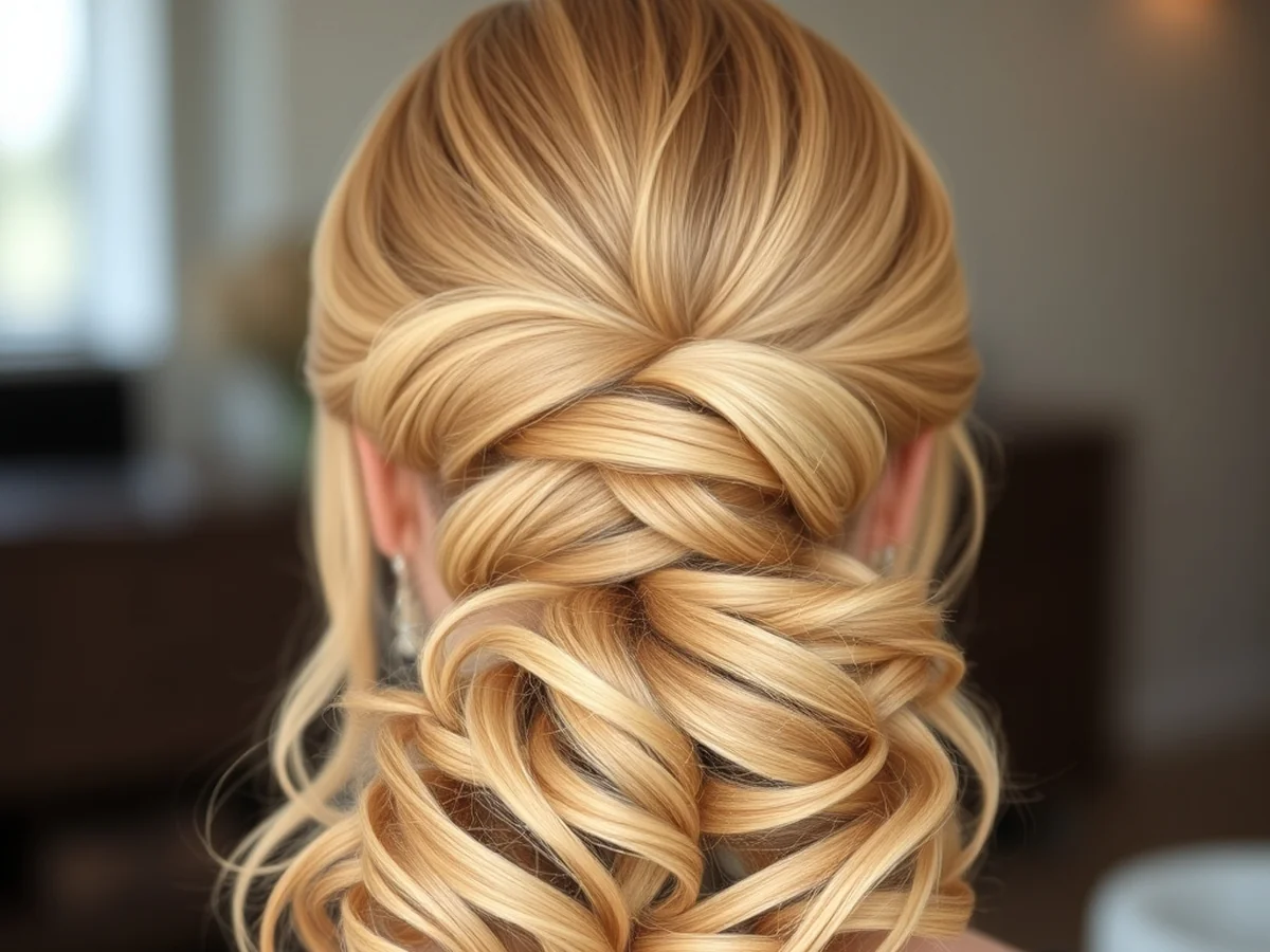 Half Up Styles - bridesmaid hairstyles