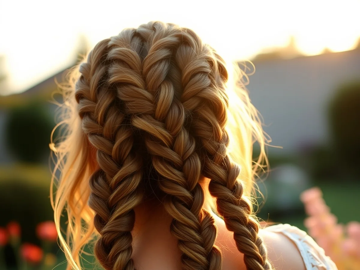 Soft Boho Braids - bridesmaid hairstyles ideas