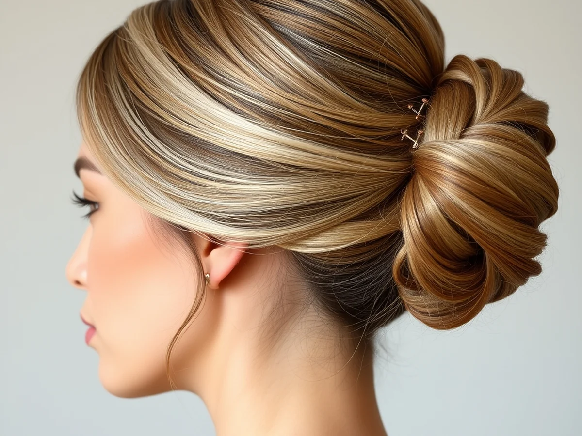 Twisted Side Updo - bridesmaid hairstyles ideas