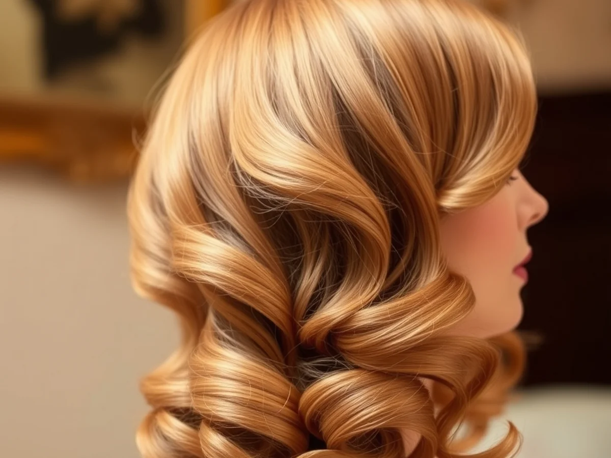 Vintage Hollywood Waves - bridesmaid hairstyles ideas