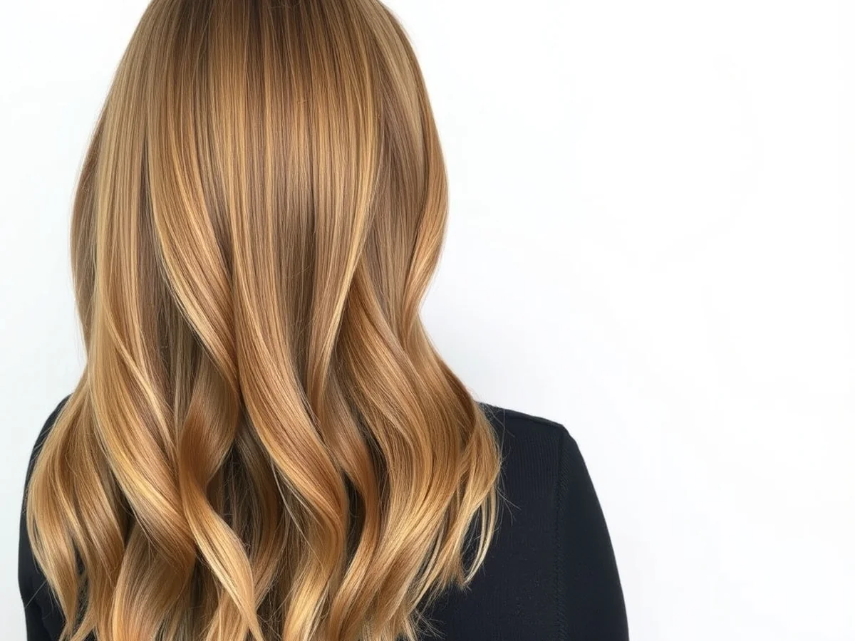 Corrective caramel balayage - caramel balayage hair color