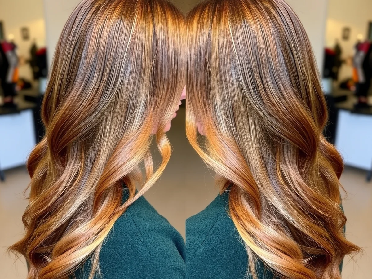 Full balayage refresh - caramel balayage hair color