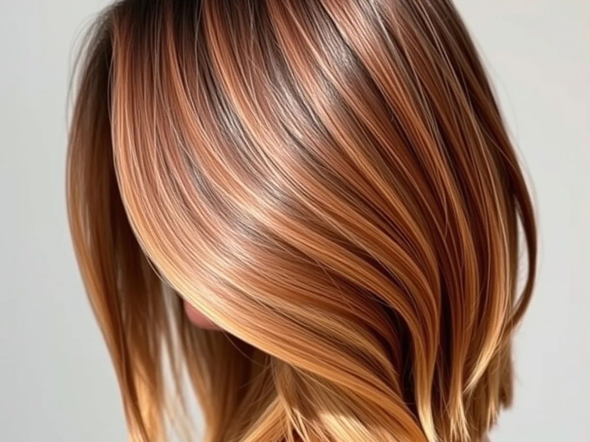 Chestnut Ombre Style - chestnut hair color