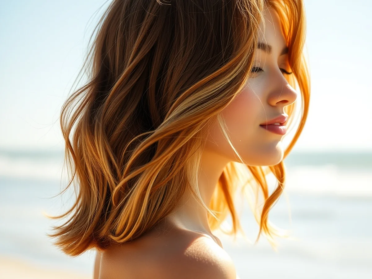 Chestnut Summer Hues - chestnut hair color