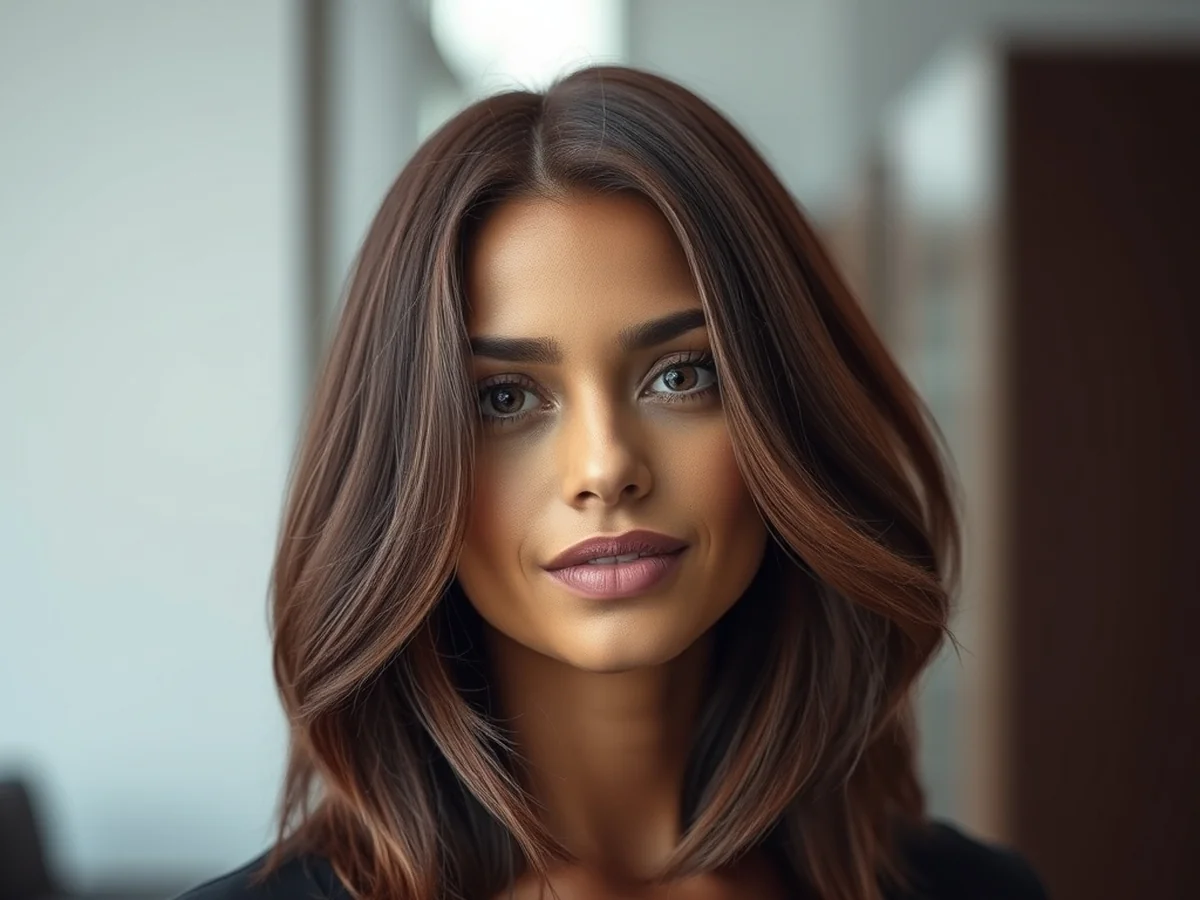 Cool Chestnut Shade - chestnut hair color