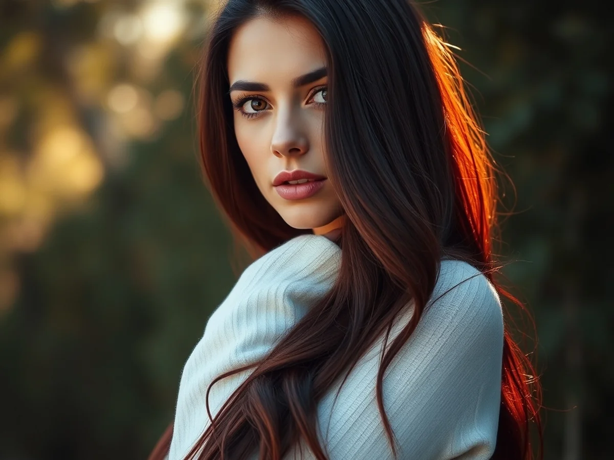 Deep Chestnut Tones - chestnut hair color