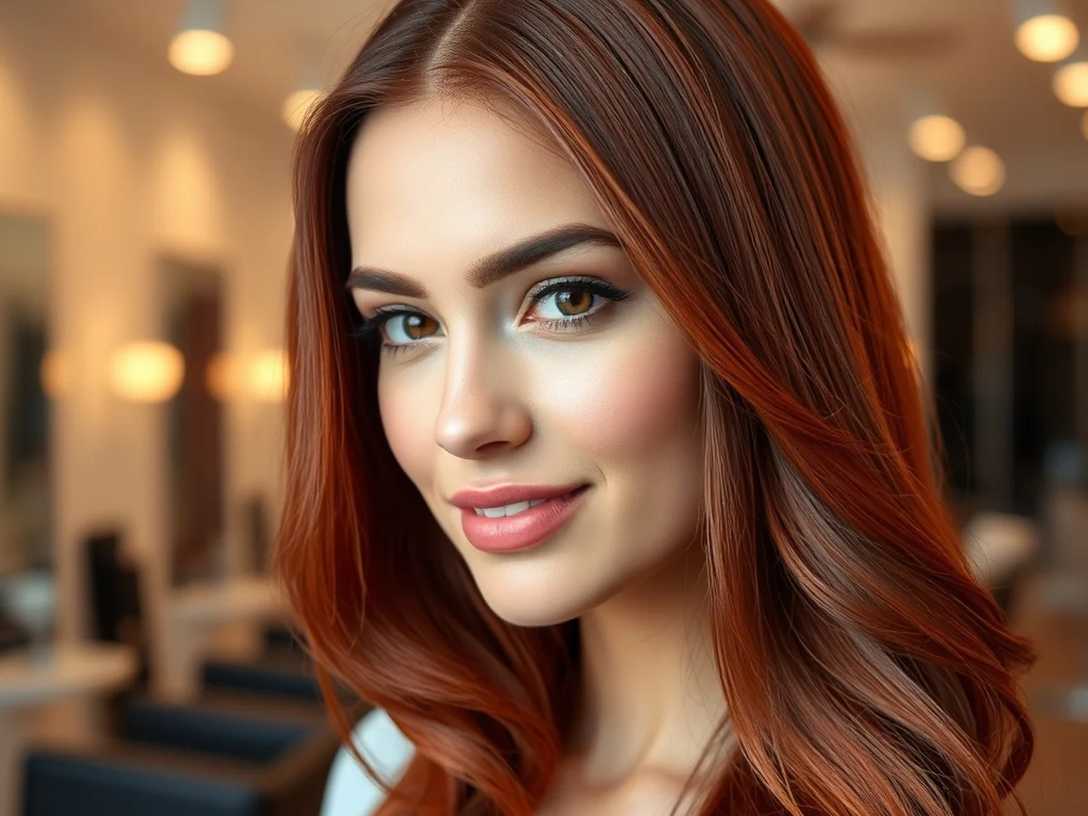 Glossy Chestnut Glaze - chestnut hair color