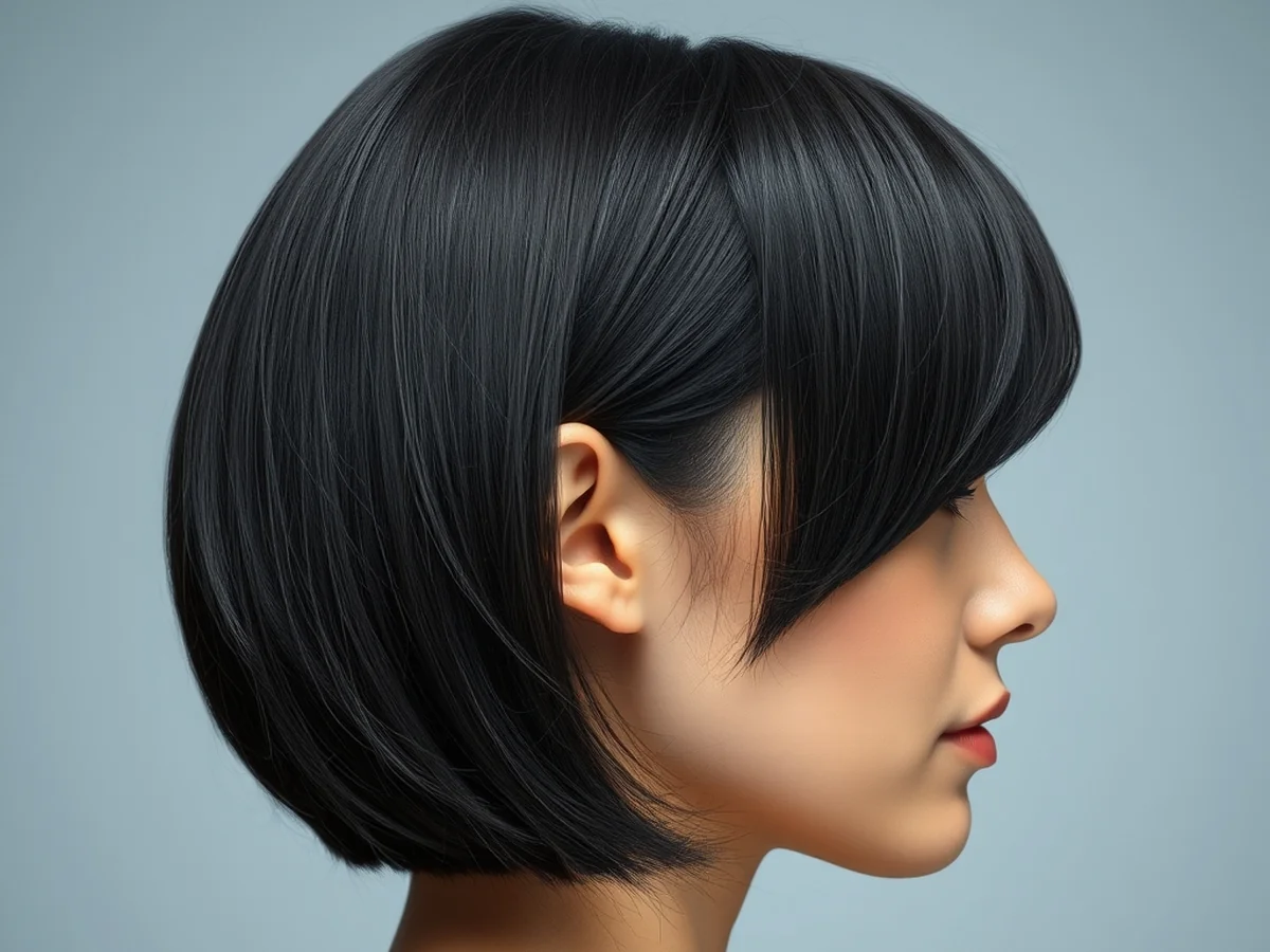 Blunt Bob Style - chic short hairstyles