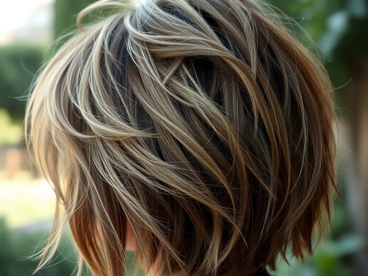 Shaggy Short Cut - chic short hairstyles