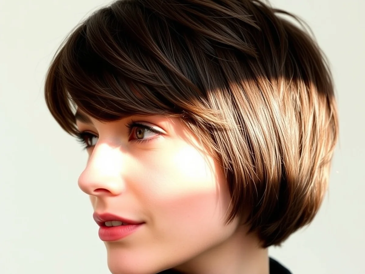 Short Pixie With Bangs - chic short hairstyles