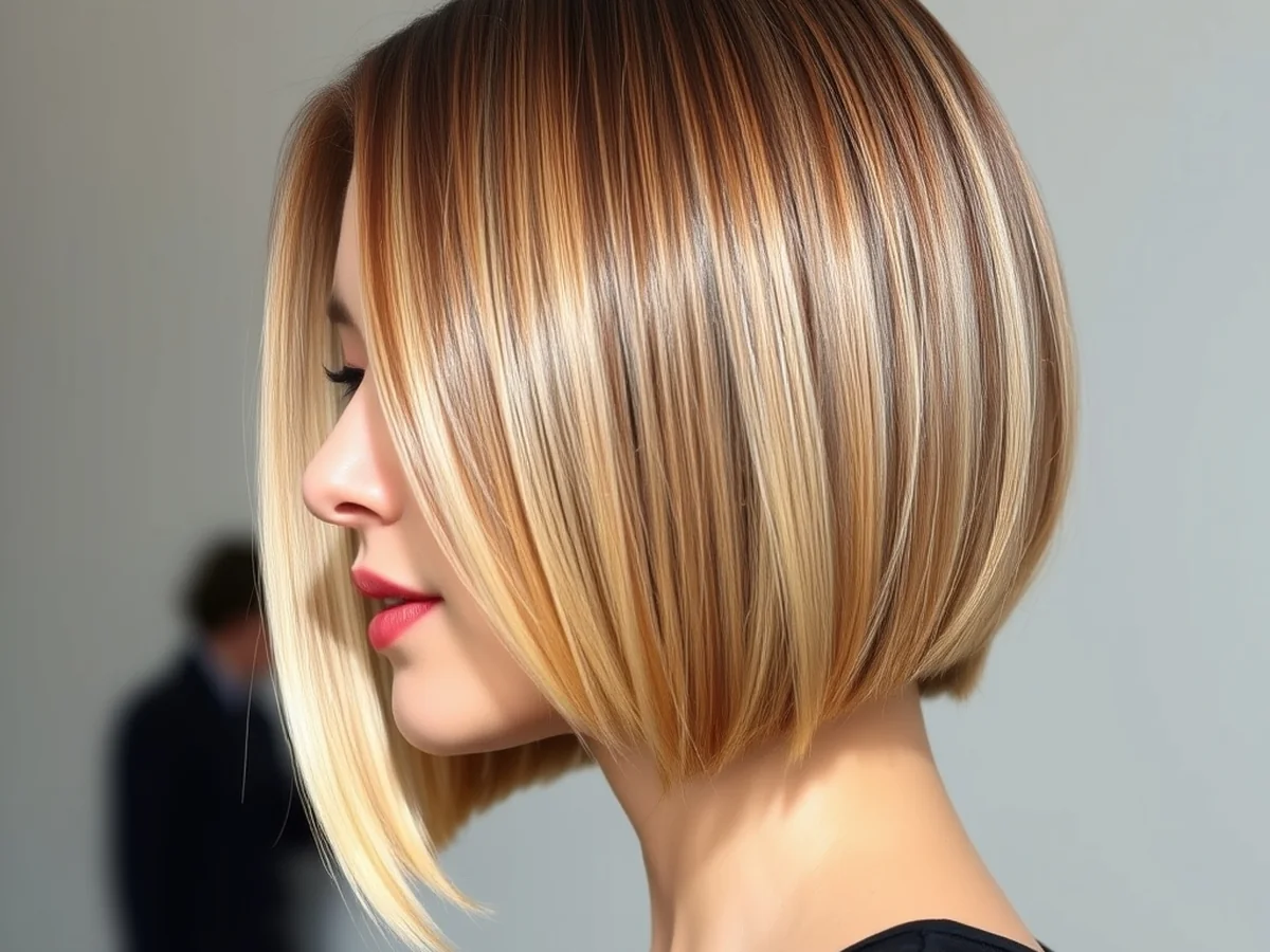 Sleek Short Bob - chic short hairstyles