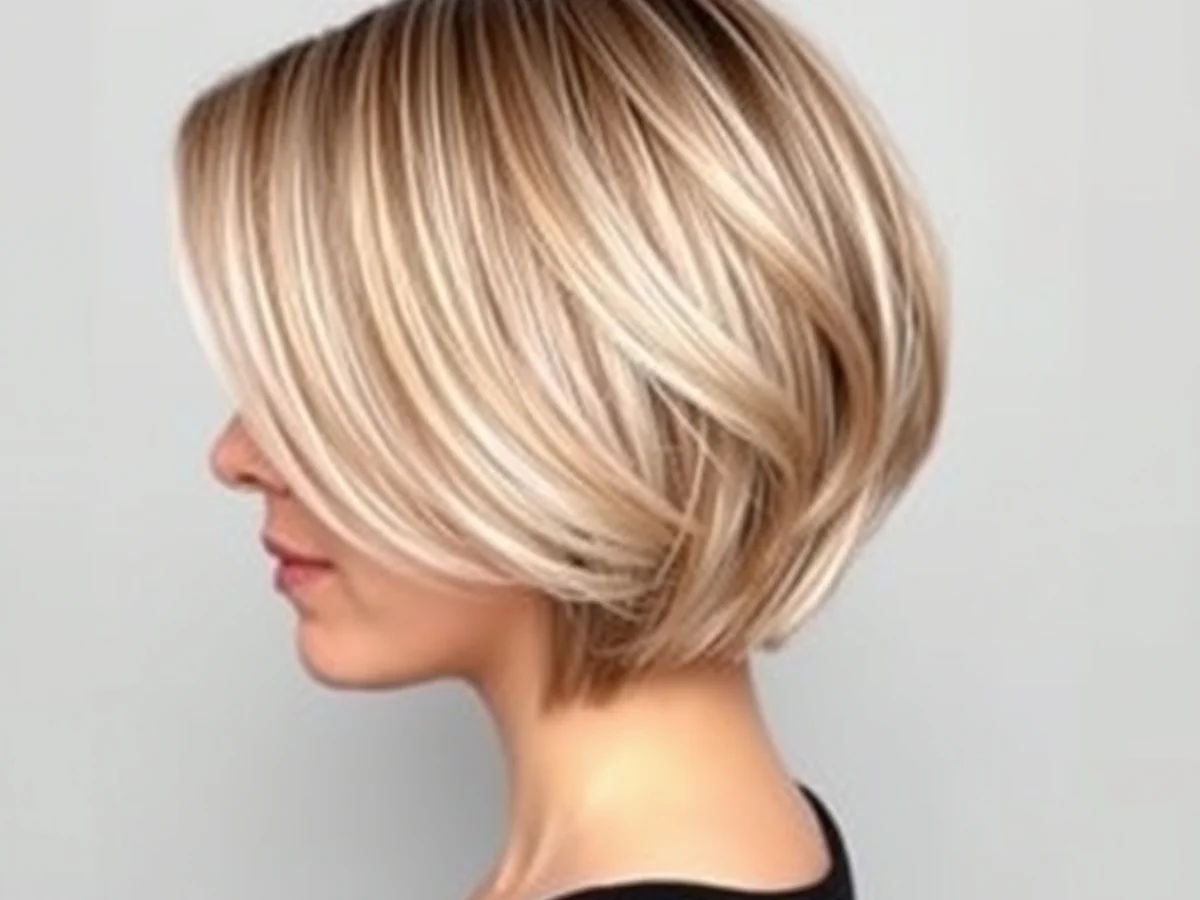 Stacked Bob Shape - chic short hairstyles