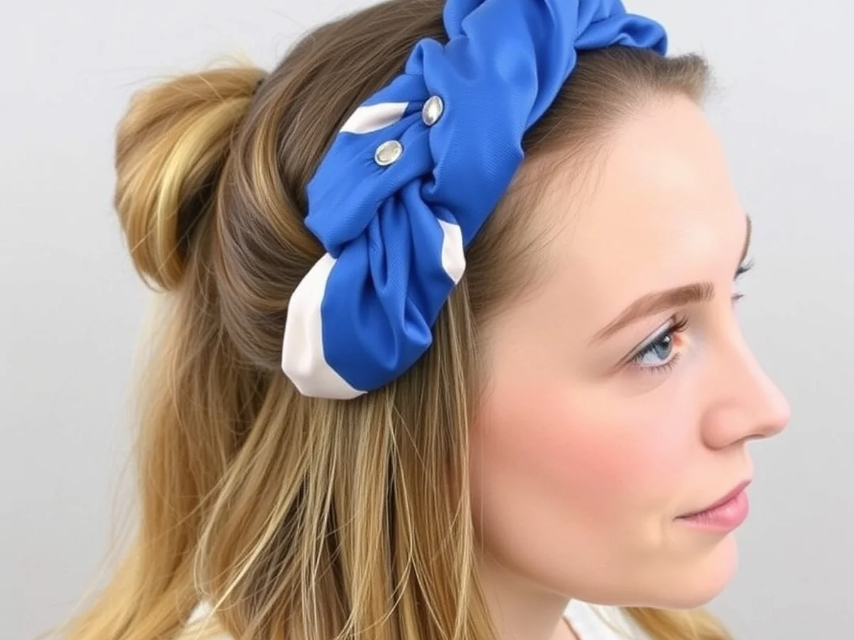 Double Headband Twist - double headband hairstyles