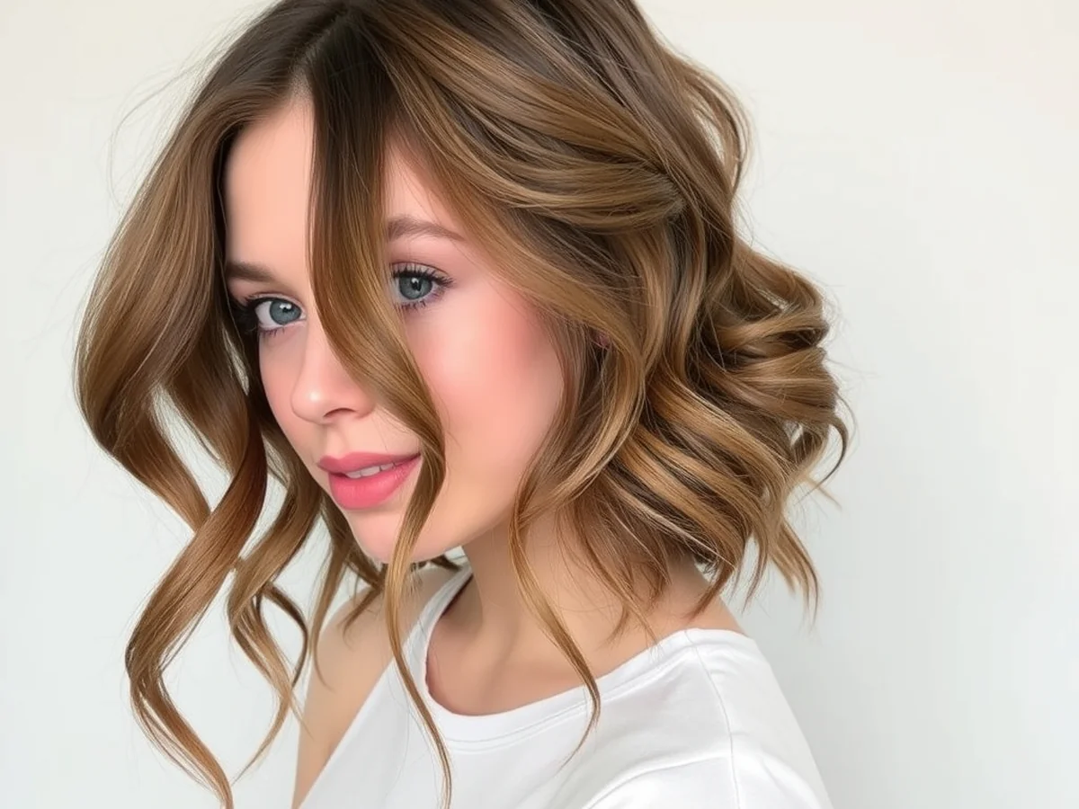 Half Up Half Down - double headband hairstyles