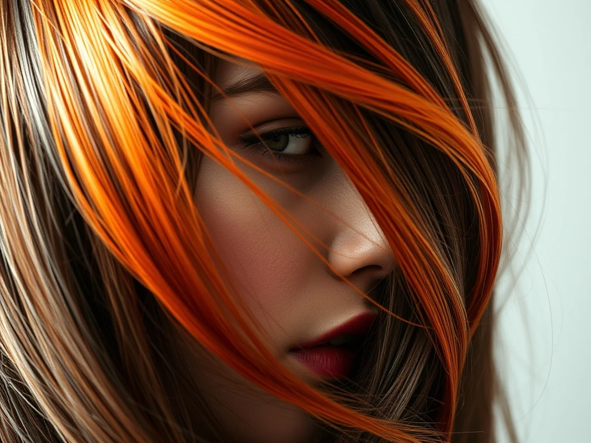 Bright Copper Money-Piece - gorgeous hair color